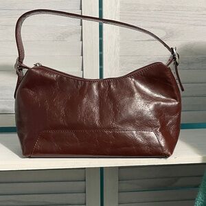 Wilsons Leather Dark Brown Shoulder Bag